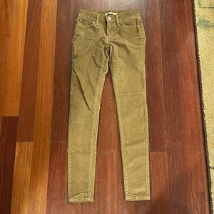 Levi SIZE 24 Corduroy Beige